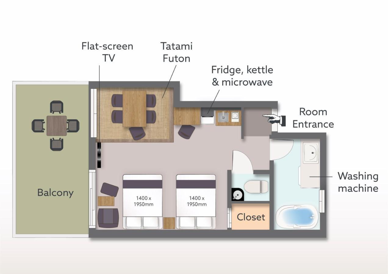 Ori Rokkaku Apart otel Kyoto Dış mekan fotoğraf